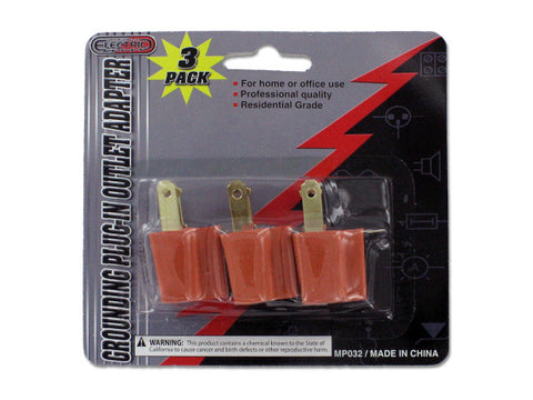 Grounding Plug-in Outlet Adapters