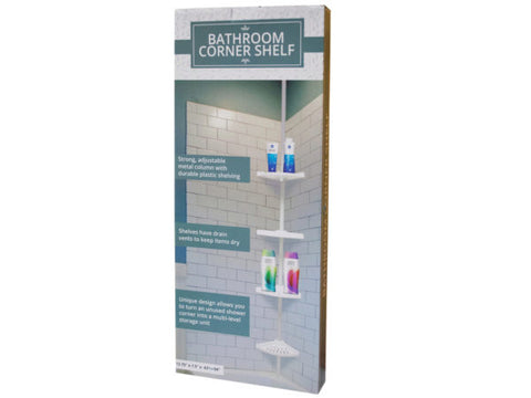 4 Tier Bathroom Corner Shelf