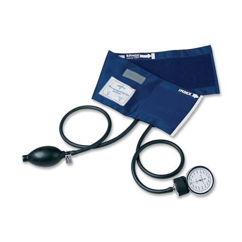 Medline Industries, INC. Sphygmomanometer, PVC, Child, Handheld, Blue Case Pack 2