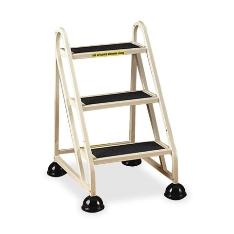 Cramer Industries, Inc. 3-Step Ladder, 21-1/2"x26-1/2"x32-1/2", Beige