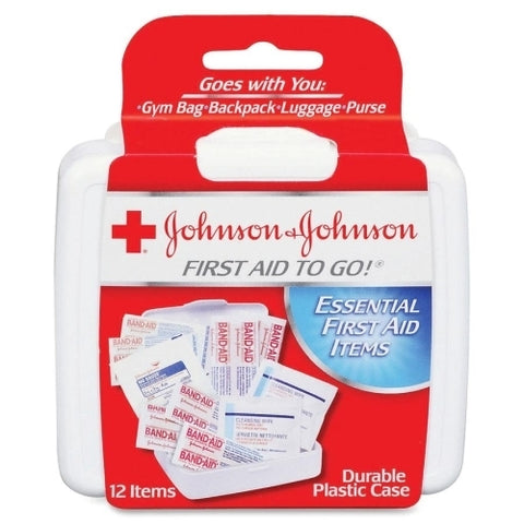 Johnson & Johnson Mini First Aid Kit Case Pack 16