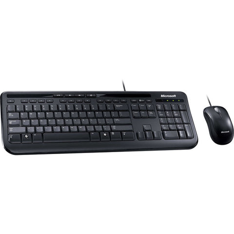 WIRED DESKTOP 600 BLK USB PORT