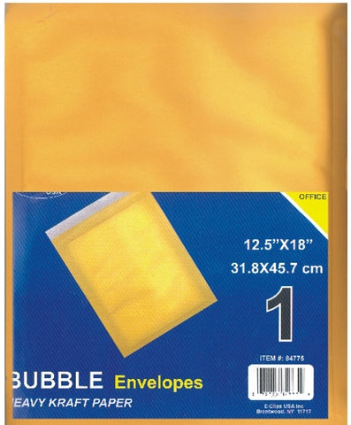 Bubble Mailers - 12.5" x 18" - 1 pack Case Pack 48