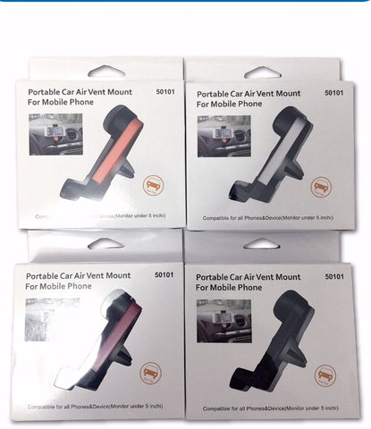 Car Air Vent Phone Holder Case Pack 72
