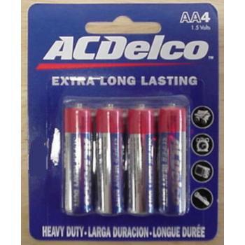 AAA 4 pack Heavy Duty Batteries Case Pack 48