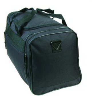600D Poly 17" Duffel Bag - Black Case Pack 24