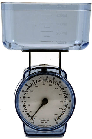 KitchenWorthy Kitchen Scale - Blue Case Pack 2