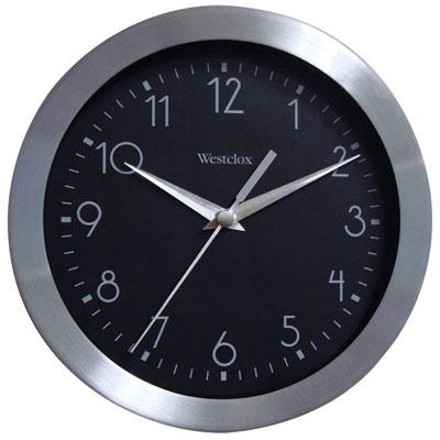 9" Metal Wall Clock
