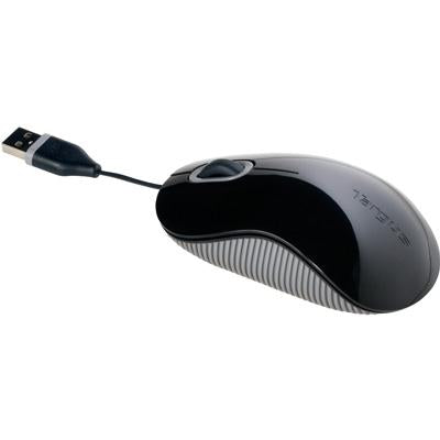 Cord-Storing Optical Mouse