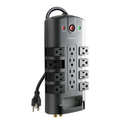 12 Outlet 4320J 8' Cord Surge