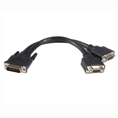 LFH59 to Dual VGA DMS59 Cable