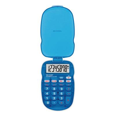 Sharp 8 Digit Handheld Calc Bl