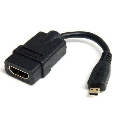 5" HDMI to HDMI Micro Adapter