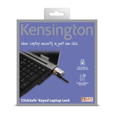 ClickSafe Keyed Laptop Lock