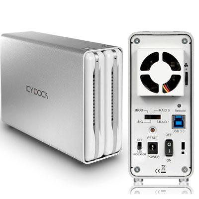 2Bay Raid 3.5 USB 3.0 HDD Encl