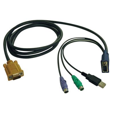 6ft USB PS2 KVM Cable Kit