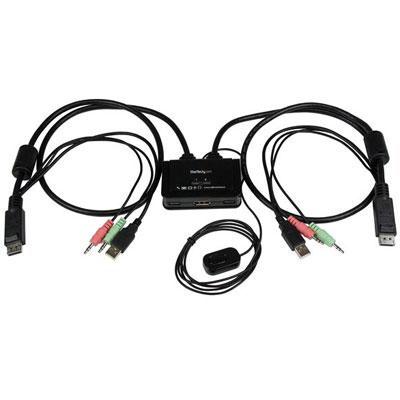 2Pt USB DisplayPort KVM Switch