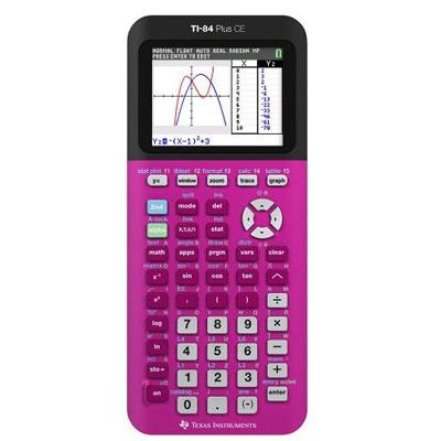 TI84 Plus CE Positively Pink