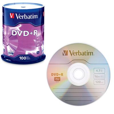 DVD R 4.7GB 16x 100 Pack