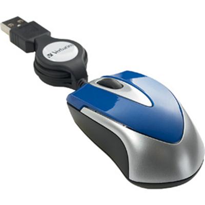 Optical Mini Travel Mouse Blue