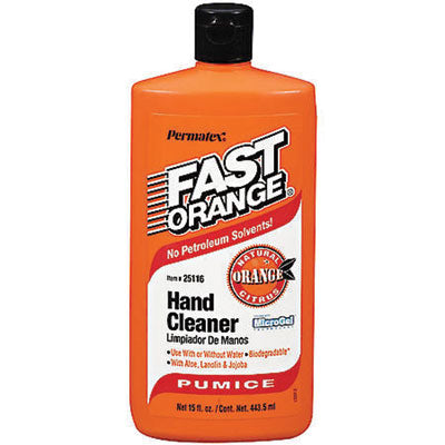 Permatex Fast Orange Pumice Hand Cleaner 15 oz.