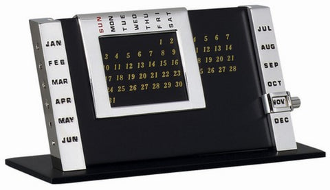 Card Holder With Desk Clock