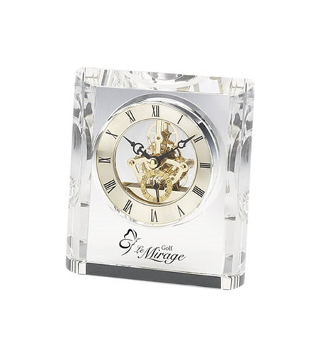 Crystal Desk Clock