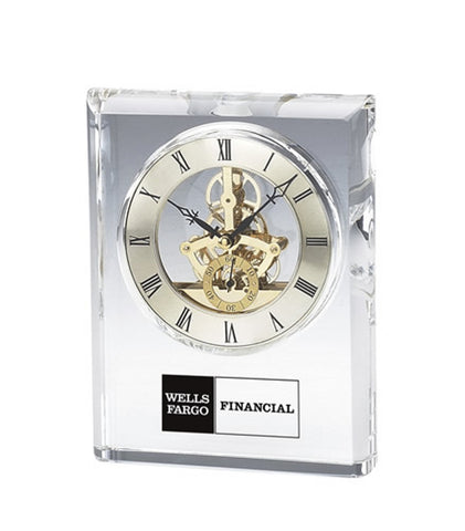 Crystal Desk Clock
