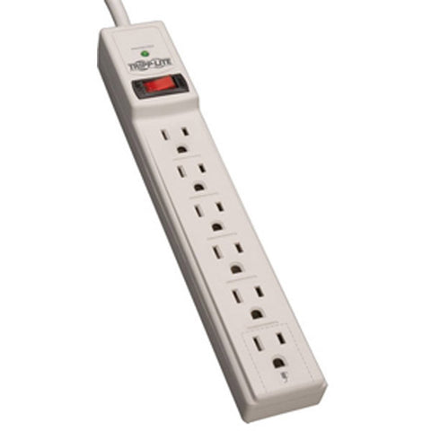 6 OUTLET SURGE STRIP 6 FT CORD