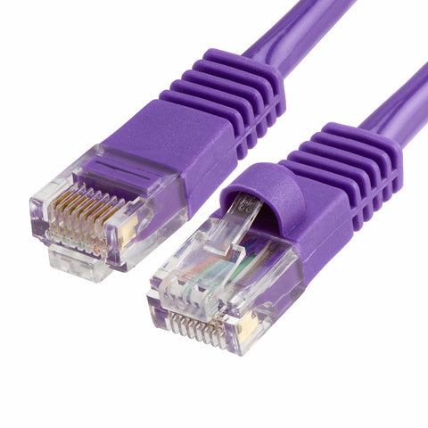 Cmple RJ45 CAT5 CAT5E ETHERNET LAN NETWORK CABLE -w 150 FT Purple