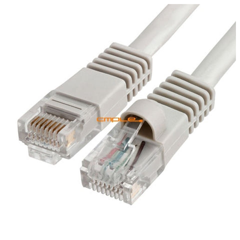 Cmple RJ45 CAT5 CAT5E ETHERNET LAN NETWORK CABLE -w 150 FT GRAY