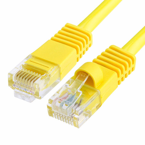 Cmple RJ45 CAT5 CAT5E ETHERNET LAN NETWORK CABLE -w 150 FT Yellow