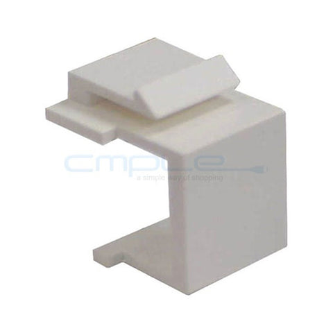 Cmple Blank Insert For Wall Plate - 10pcs/Pack (White)