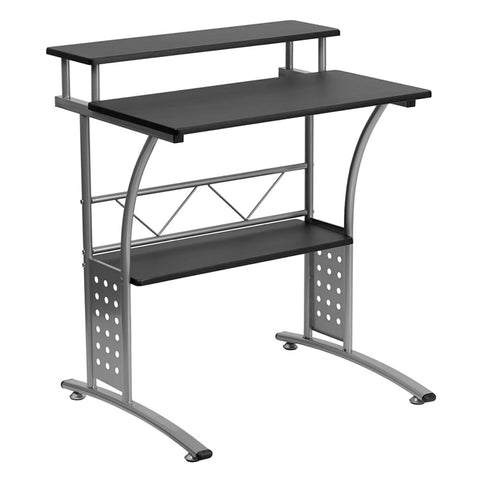 Clifton Black Computer Desk [NAN-CLIFTON-BK-GG]