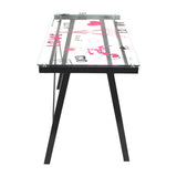 Lumisource Graphic Top Exponent Desk Clear