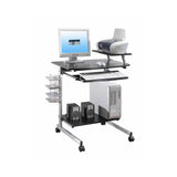 Techni Mobili Compact Computer Desk Espresso