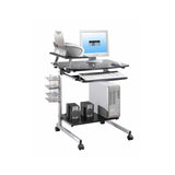Techni Mobili Compact Computer Desk Espresso