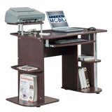 Techni Mobili Multifunction Computer Desk Chocolate 30" H x 48" W x 24" D
