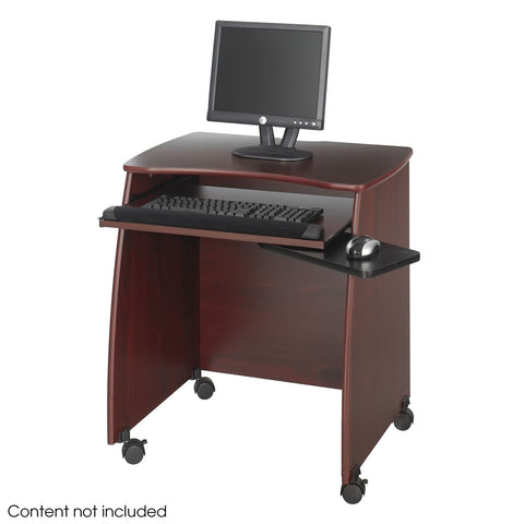 28" Picco Duo Computer Workstation, Mahogany-MH