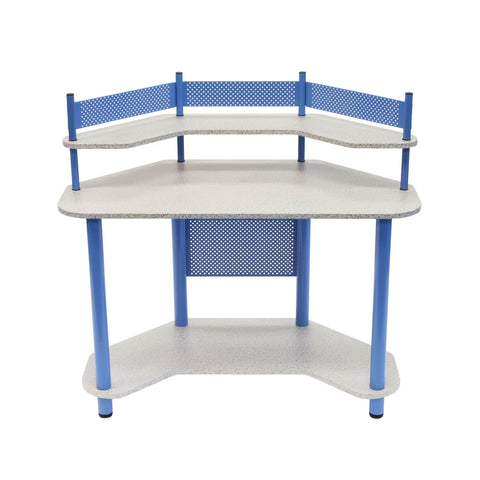 Calico Designs Study Corner Desk Blue