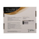Syba PCI-Express 2.0 x1 USB 3.0 4-Port Card with Low Profile Bracket