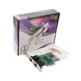 Syba 2 Port Gigabit Ethernet PCI-e x1 Network Card