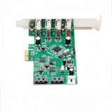 Syba 4 Port USB 3.0 & 2 Port SATA III PCI-e 2.0 x1 Card