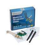 Syba Wifi 802.11N N150 & Bluetooth 2.1 PCI-e x1 Wireless Card