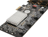 Syba 4 Port SATA II PCI-e 1.0 x1 Software RAID Card