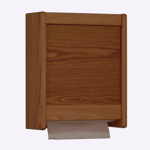 C-Fold / Multi-Fold Paper Towel Dispenser Kit Light Oak