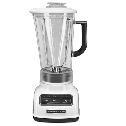 KitchenAid 5-Spd Diamond Blender with 60oz Pitcher - White