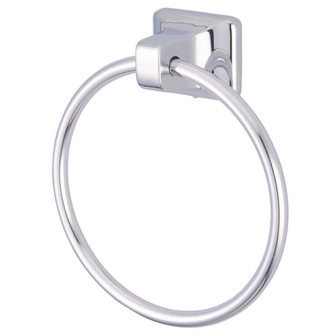 Kingston Brass BA014C American Towel Ring, Polished Chrome - Polished Chrome