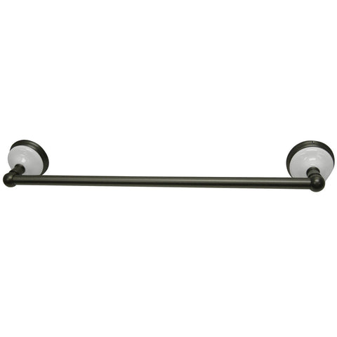 Kingston Brass BA1112ORB Victorian 18" Towel Bar, Oil Rubbed Bronze - Oil Rubbed Bronze