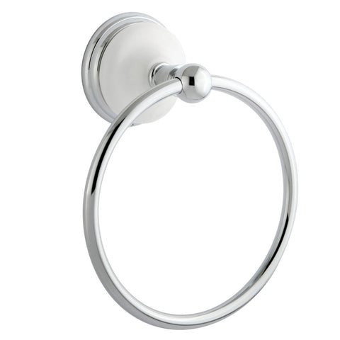 Kingston Brass BA1114C Victorian Towel Ring, Chrome - Polished Chrome